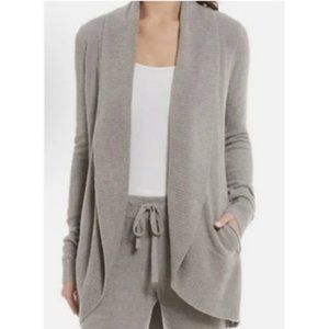 Barefoot Dreams Cozy Chic Lite Cardigan Taupe Coastal Grandma Luxe Staple-M